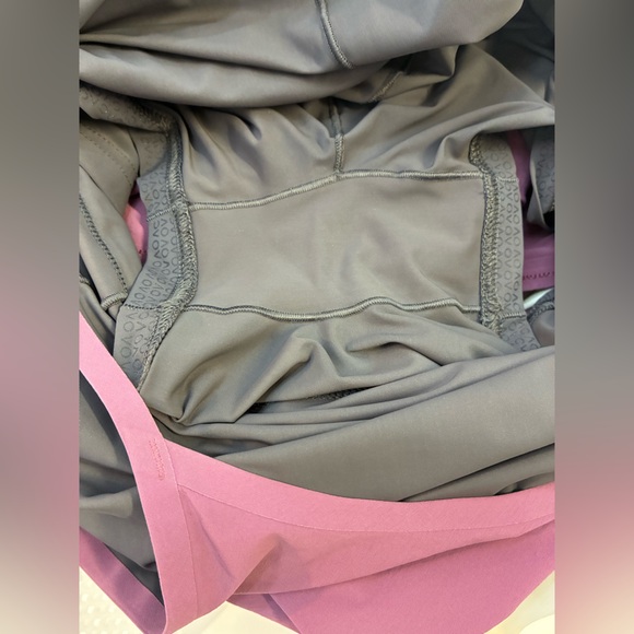 Outdoor Voices Exercise Dress. Racerback tennis dress w/pockets, Plum/Mauve, XL - Picture 4 of 16